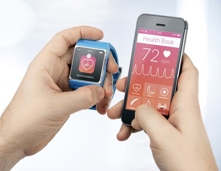 Data synchronization of health book between smartwatch and smart